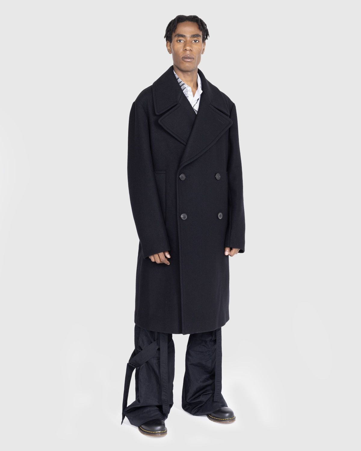 Dries van Noten – Raven Coat Black | Highsnobiety Shop